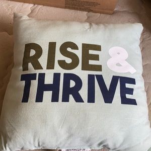 Room Essentials Rise & Thrive Throw Pillow